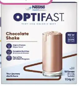 Priceline Optifast vlcd shake chocolate offer