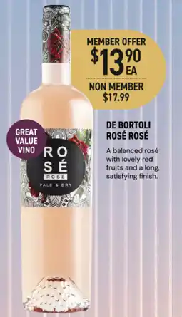 Dan Murphy's De bortoli rosé rosé offer
