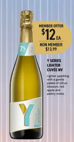 Dan Murphy's Y series lighter cuvée nv offer