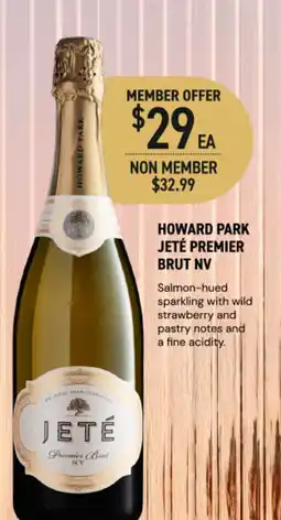 Dan Murphy's Howard park jeté premier brut nv offer