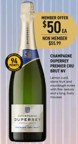 Dan Murphy's Champagne duperrey premier cru brut offer