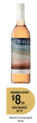 Dan Murphy's Rewild sustainable rosé offer