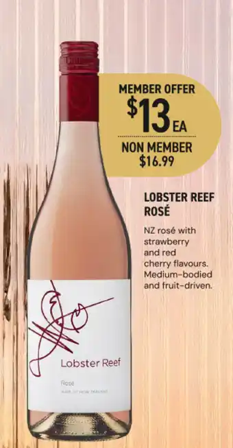 Dan Murphy's Lobster reef rosé offer