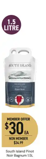 Dan Murphy's South island pinot noir bagnum offer