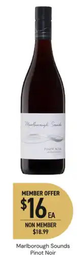 Dan Murphy's Marlborough sounds pinot noir offer