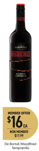 Dan Murphy's De bortoli woodfired tempranillo offer