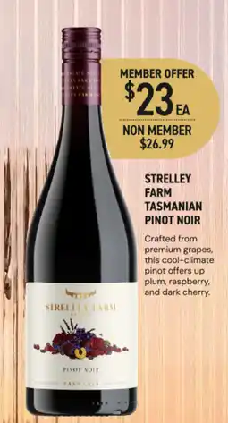 Dan Murphy's Strelley farm tasmanian pinot noir offer