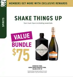 Dan Murphy's Hendricks borgo sanleo prosecco offer