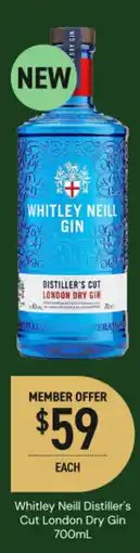 Dan Murphy's Whitley neill distiller's cut london dry gin offer