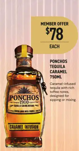 Dan Murphy's Ponchos tequila caramel offer