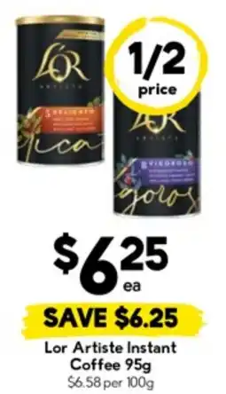 Drakes Lor artiste instant coffee offer