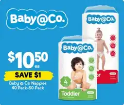 Drakes Baby co nappies offer