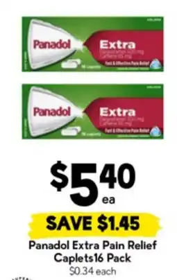 Drakes Panadol extra pain relief offer
