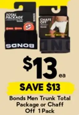 Drakes Bonds men trunk total package or chaff off offer