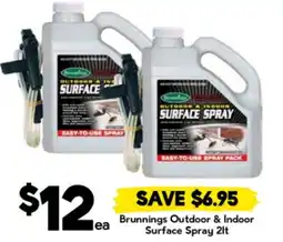 Drakes Brunnings outdoor & indoor surface spray offer