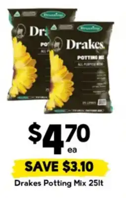 Drakes Drakes potting mix offer