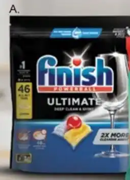 Drakes Finish powerball ultimate lemon dishwasher tablets offer