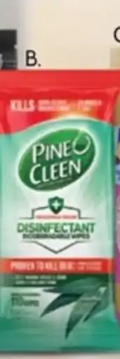 Drakes Pine o cleen disinfectant wipes offer