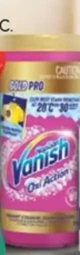 Drakes Vanish napisan gold pro oxi action stain remover offer