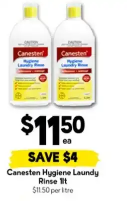 Drakes Canesten hygiene laundy rinse offer