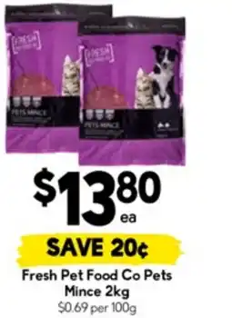 Drakes Fresh pet food co pets mince offer