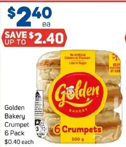 Foodland Golden bakery crumpet offer