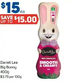 Foodland Darrell Lea Big Bunny offer