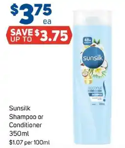 Foodland Sunsilk shampoo or conditioner offer