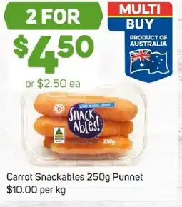 Foodland Carrot snackables offer
