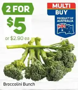Foodland Broccolini bunch offer