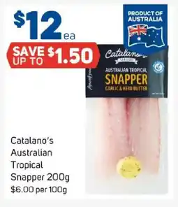 Foodland Australian tropical snapper offer