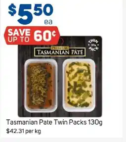 Foodland Tasmanian pate twin packs offer