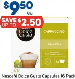 Foodland Nescafé dolce gusto capsules offer