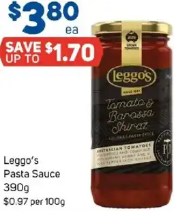 Foodland Leggo's pasta sauce offer
