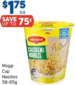 Foodland Maggi cup noodles offer