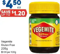 Foodland Vegemite gluten free offer