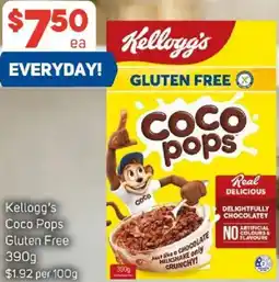Foodland Kellogg's coco pops gluten free offer