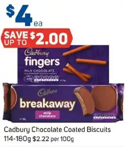 Foodland Cadbury chocolate coated biscuits offer
