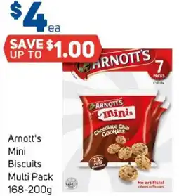 Foodland Arnott's mini biscuits offer