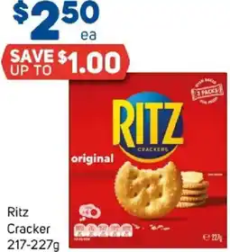 Foodland Ritz cracker offer