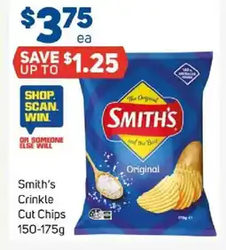 Foodland Smith's crinkle cut chips offer