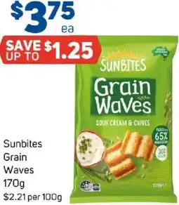 Foodland Sunbites grain waves offer