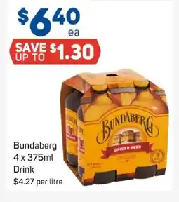 Foodland Bundaberg drink offer