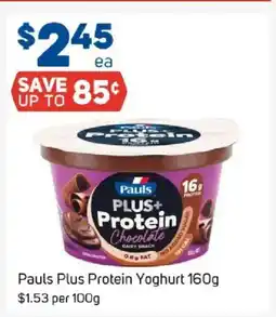 Foodland Pauls plus protein yoghurt offer