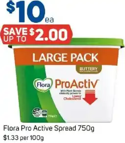 Foodland Flora pro active spread offer
