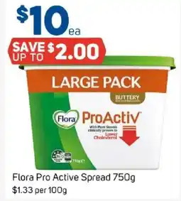 Foodland Flora pro active spread offer