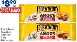 Foodland Four 'n twenty angus beef pies offer