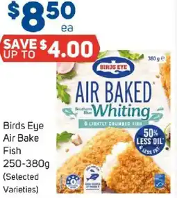 Foodland Birds eye air bake fish offer