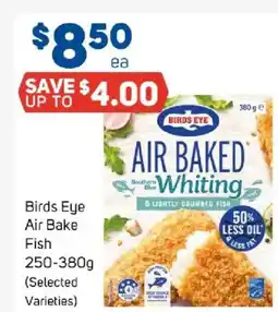 Foodland Birds eye air bake fish offer