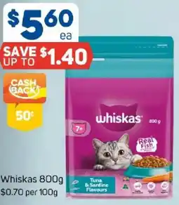 Foodland Whiskas offer